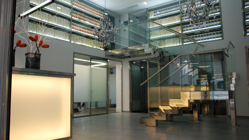 Reforma integral de las oficinas de una notaría